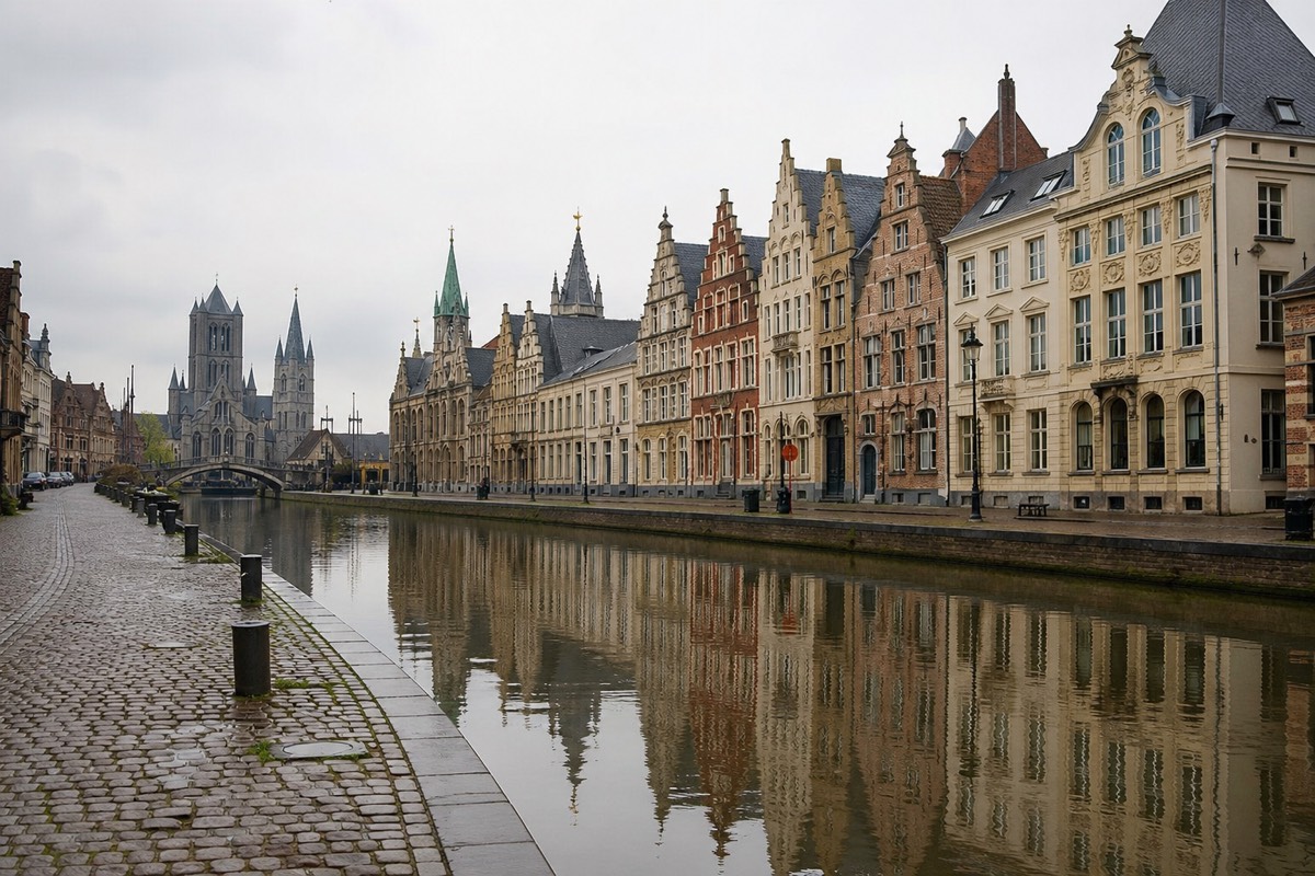 Ghent in Belgium, the last stop before the Europe Taster returns to London