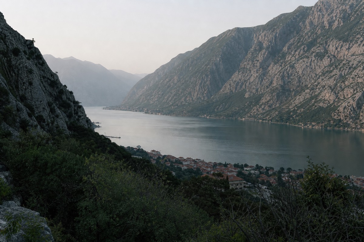 The bay at Kotor in Montenegro