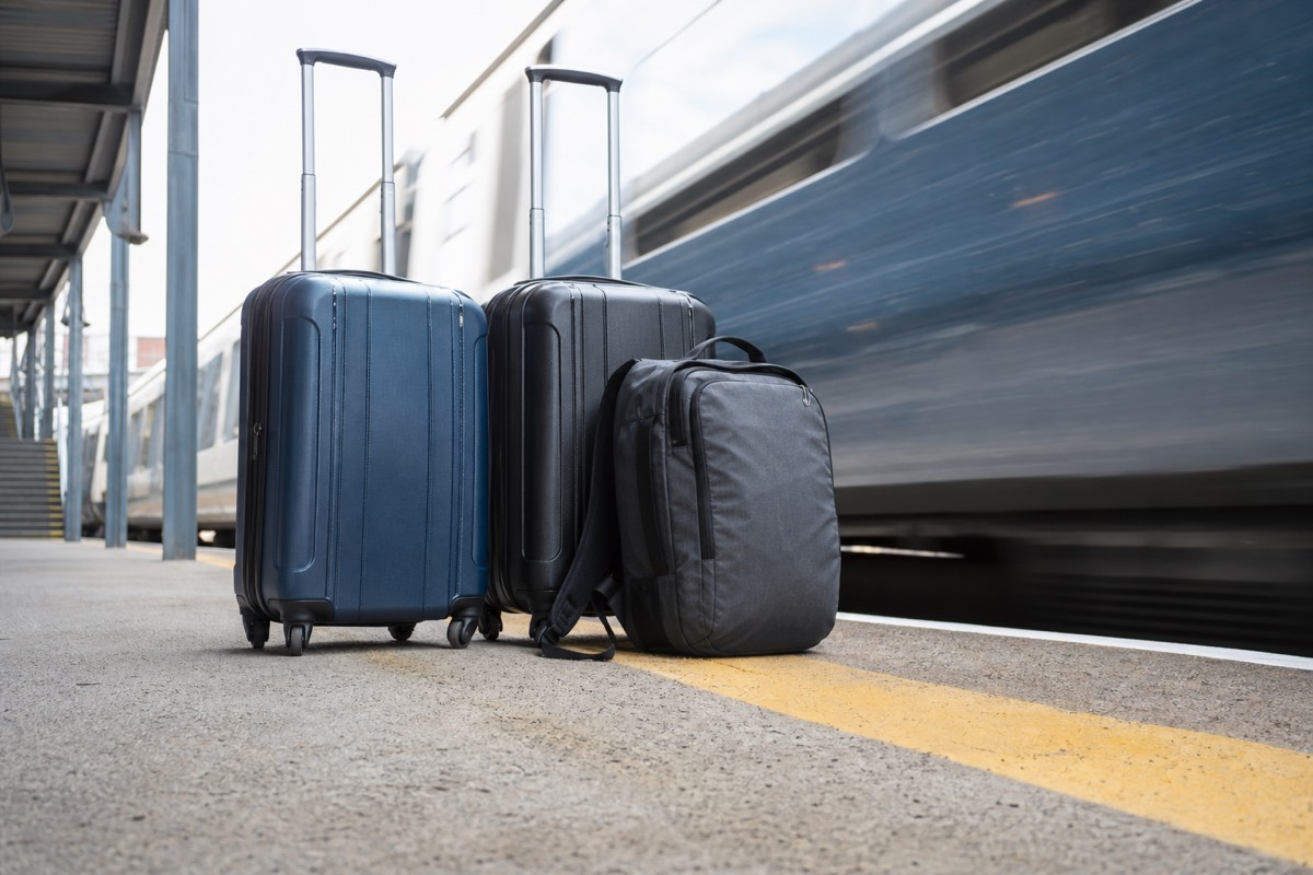 One medium case and a daypack is the practical limit on a moving itinerary